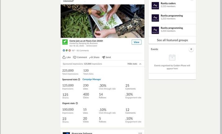 LinkedIn Boost Metrics