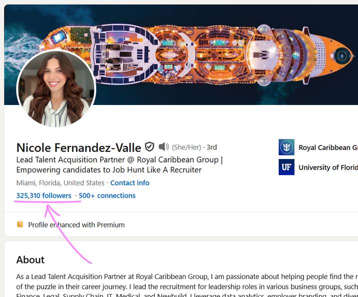 LinkedIn My Followers Link